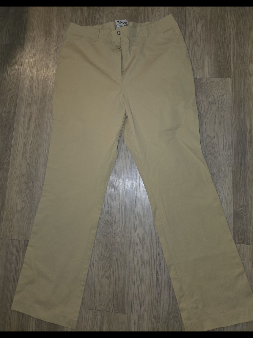 NWT L.L.Bean Khaki Pants Women's Size 20 Tall Tan Cotton Stretch Chinos Outlet